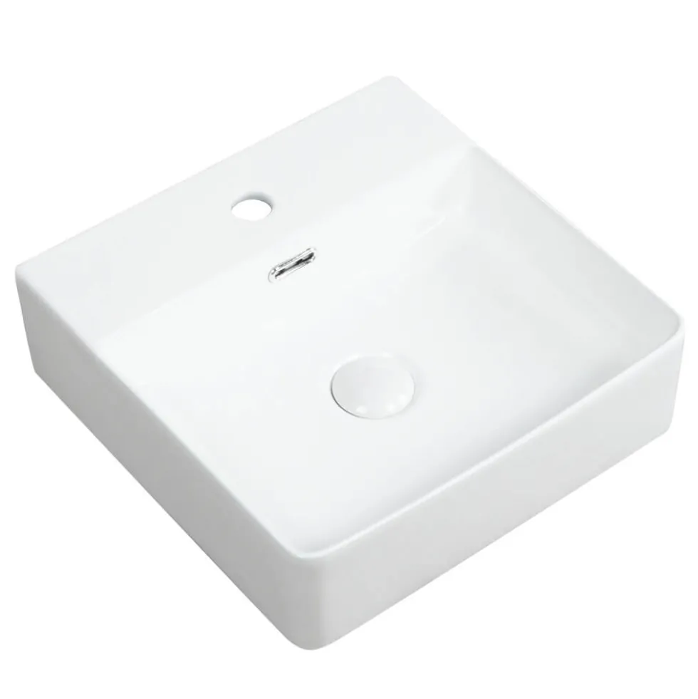 Sophia Square 1 Tap Hole Countertop Basin - 420 x 420mm