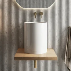 Sophia Tall Round Countertop Basin - 360mm