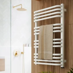 Terma Alex One Electric Heated Towel Rail with Heating Element