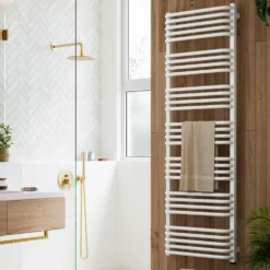 Terma Alex One Electric Heated Towel Rail with Heating Element