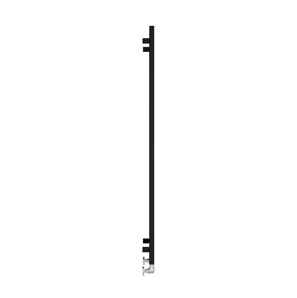 Terma Angus Heban Black Vertical Designer Radiator
