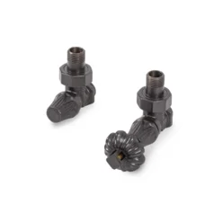 Terma Artistic Thermostatic Valve Set & Lock Shield For Cast Iron Radiators