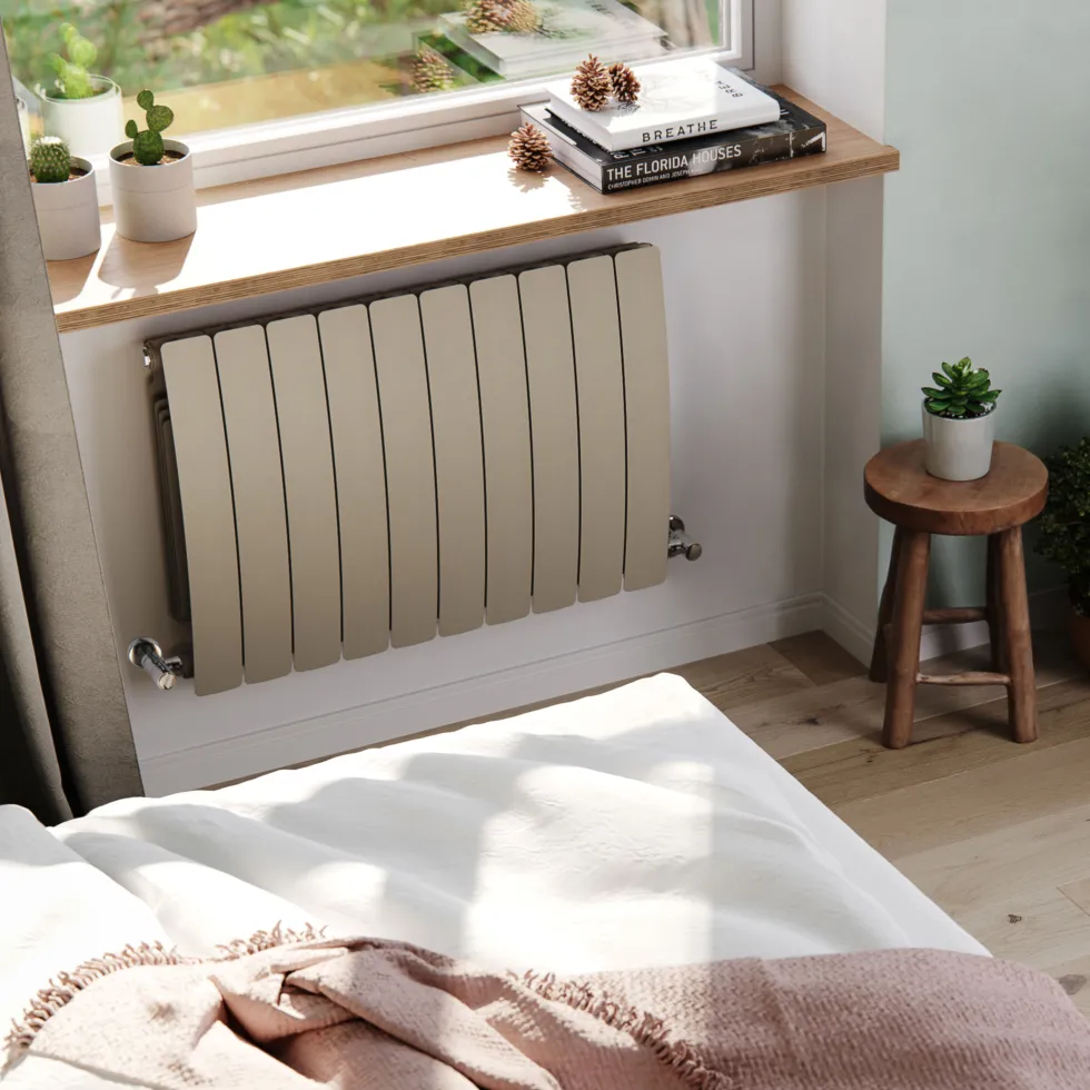 Terma Bergamo Single Panel Horizontal Radiator - 3 Sizes