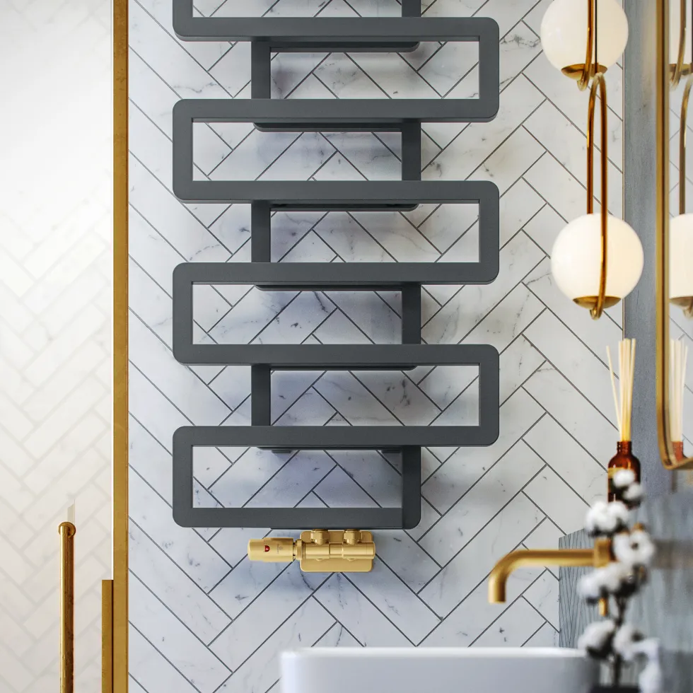 Terma Bookie Heated Towel Rail - 2 Sizes