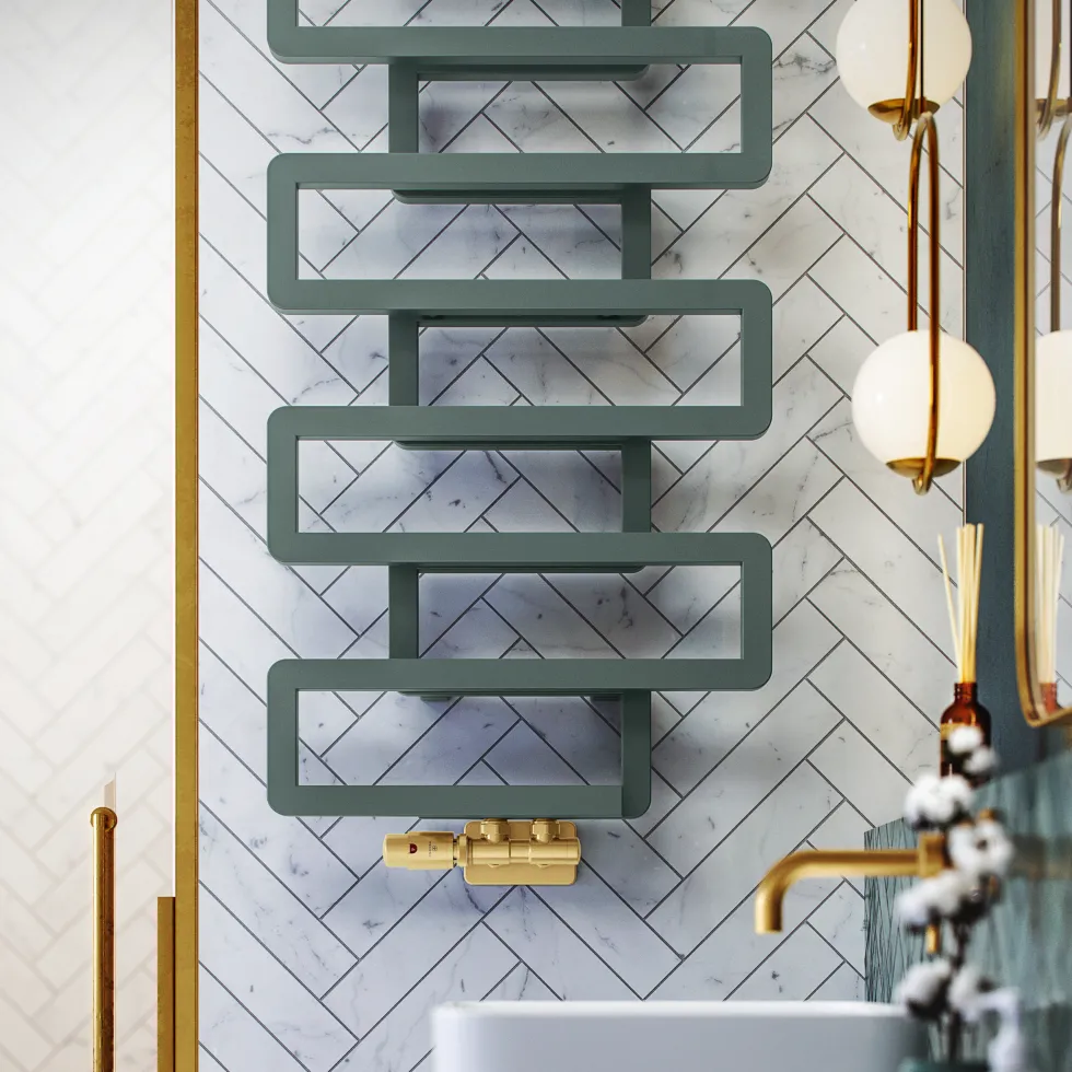 Terma Bookie Heated Towel Rail - 2 Sizes