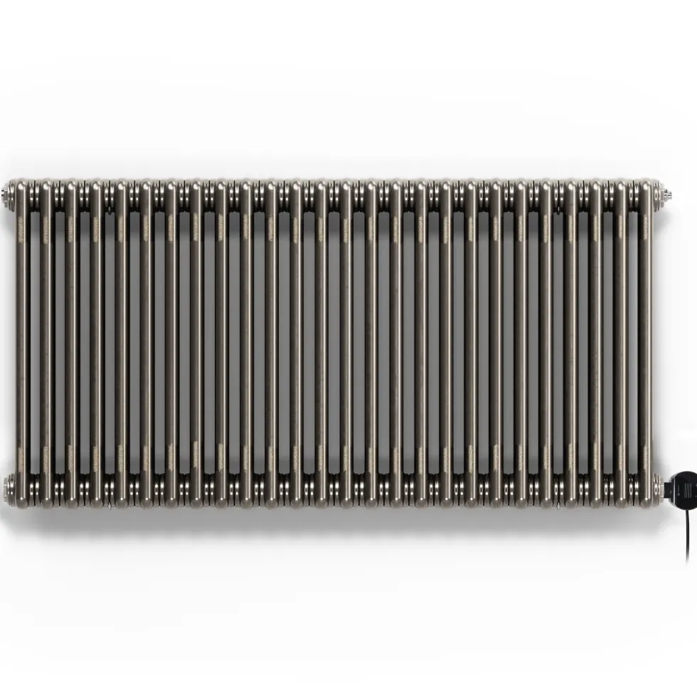 Terma Colorado Electric 3 Column Horizontal Radiator with VEO Wi-Fi Controlled Heating Element