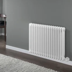 Terma Colorado Electric 3 Column Horizontal Radiator with VEO Wi-Fi Controlled Heating Element