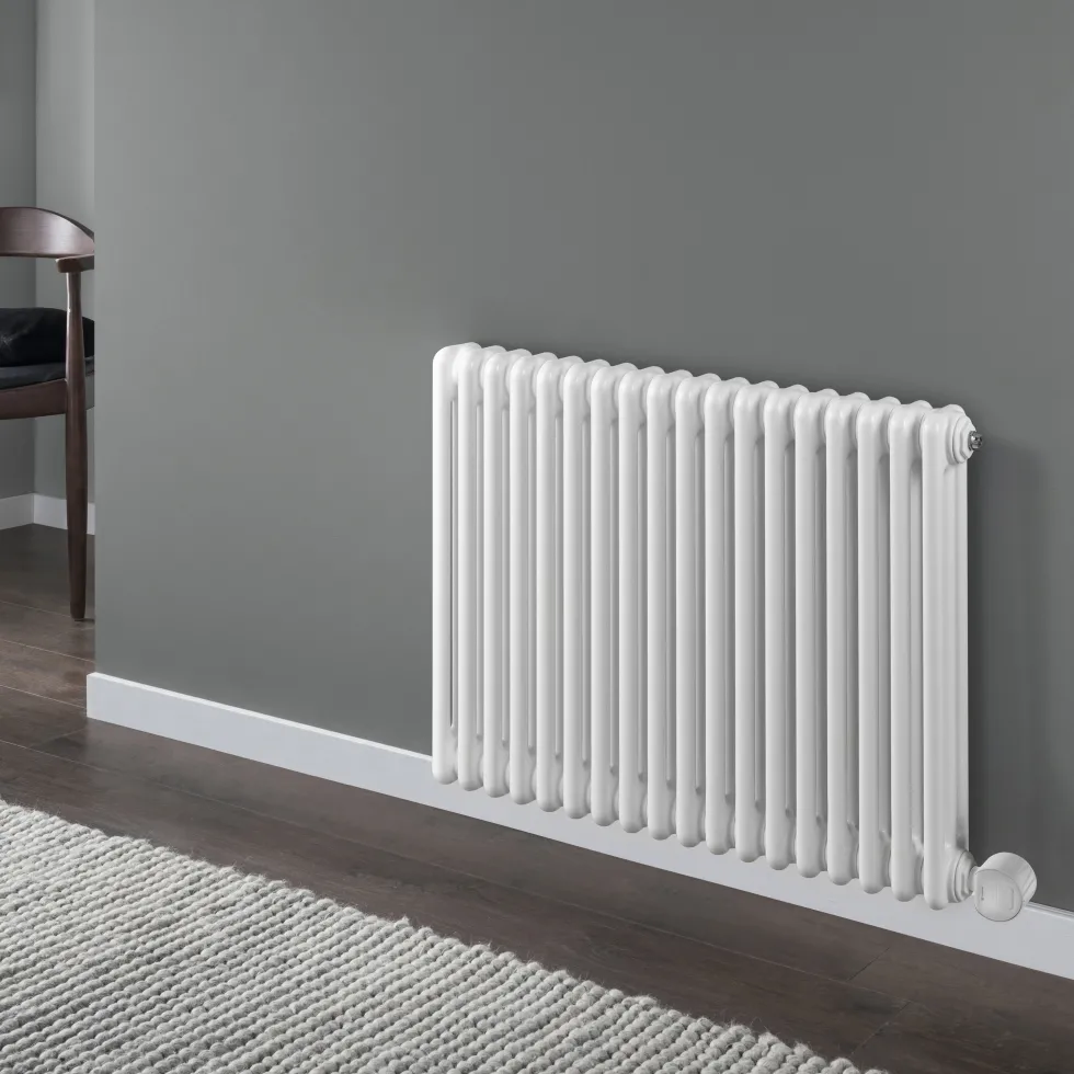 Terma Colorado Electric 3 Column Horizontal Radiator with VEO Wi-Fi Controlled Heating Element