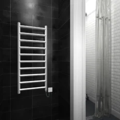 Terma Crystal Electric Heated Towel Rail with SIM Heating Element
