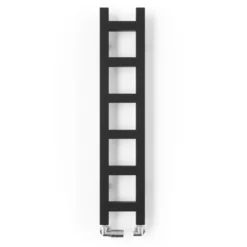 Terma Easy Matt Black Heated Towel Rail - 3 Sizes