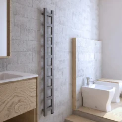 Terma Easy One Electric Heated Towel Rail with Heating Element - Sparkling Gravel - 3 Sizes