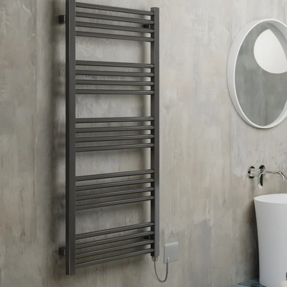 Terma Fiona Electric Heated Towel Rail with SIM Heating Element