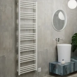 Terma Fiona Electric Heated Towel Rail with SIM Heating Element