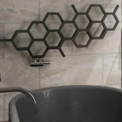 Terma Hex Steel Designer Horizontal Radiator - 502 x 1126mm