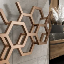 Terma Hex Steel Designer Horizontal Radiator - 502 x 1126mm