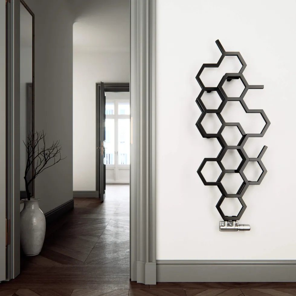 Terma Hex Steel Designer Vertical Radiator