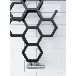 Terma Hex Steel Designer Vertical Radiator