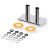 Terma Integrated Chrome Pipe Masking Set for 50mm Connections