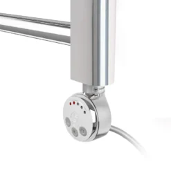 Terma Leo Chrome Electric Heated Towel Rail with Heating Element