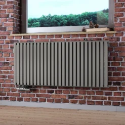Terma Nemo Horizontal Double Panel Metallic Stone Radiator - 3 Sizes