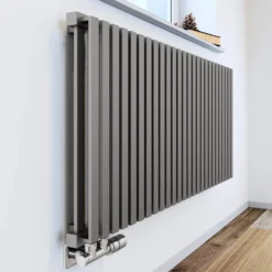 Terma Nemo Horizontal Double Panel Metallic Stone Radiator - 3 Sizes