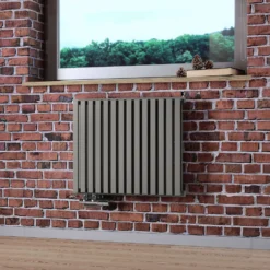 Terma Nemo Horizontal Double Panel Metallic Stone Radiator - 3 Sizes