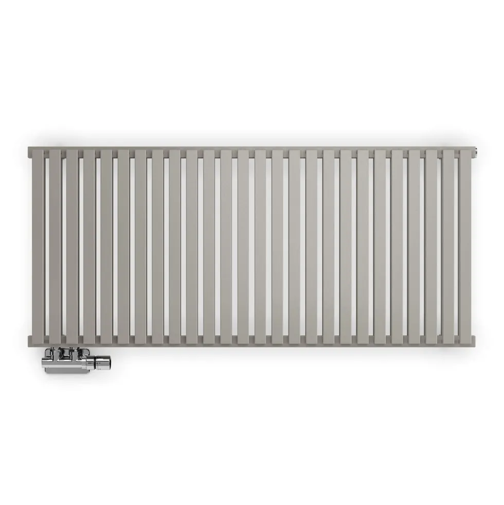 Terma Nemo Horizontal Double Panel Metallic Stone Radiator - 3 Sizes