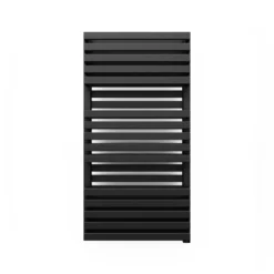 Terma Quadrus Bold One Electric Heated Towel Rail with Heating Element - Metallic Black