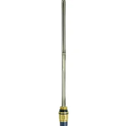 Terma Retro Brushed Brass Electric Heated Towel Rail with VEO Wi-Fi Controlled Heating Element