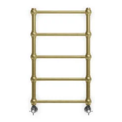 Terma Retro Designer Brushed Brass Heated Towel Rail