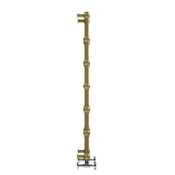 Terma Retro Designer Brushed Brass Heated Towel Rail