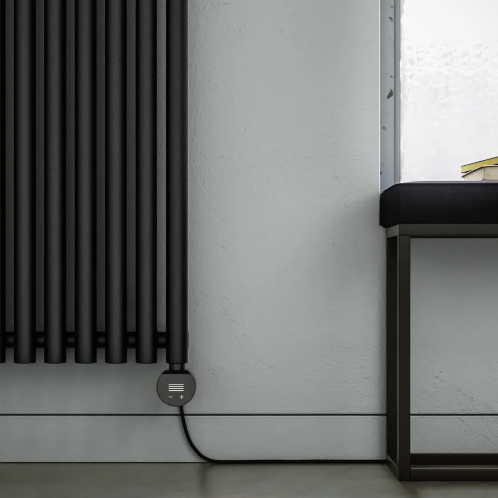 Terma Rolo Room E Single Panel 2000 x 755mm Electric Radiator with 2000W Wi-Fi Controlled VEO Heating Element