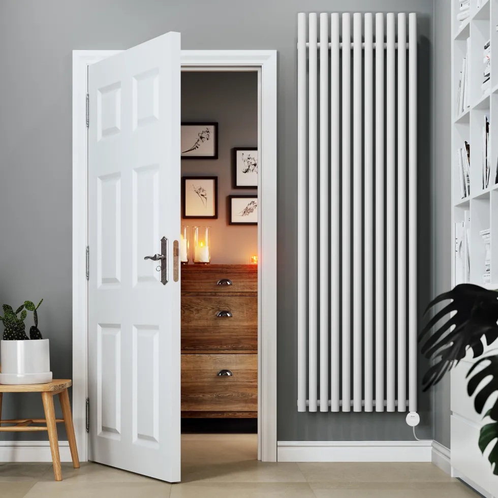 Terma Rolo Room E Single Panel 2000 x 590mm Electric Radiator with 1500W Wi-Fi Controlled VEO Heating Element