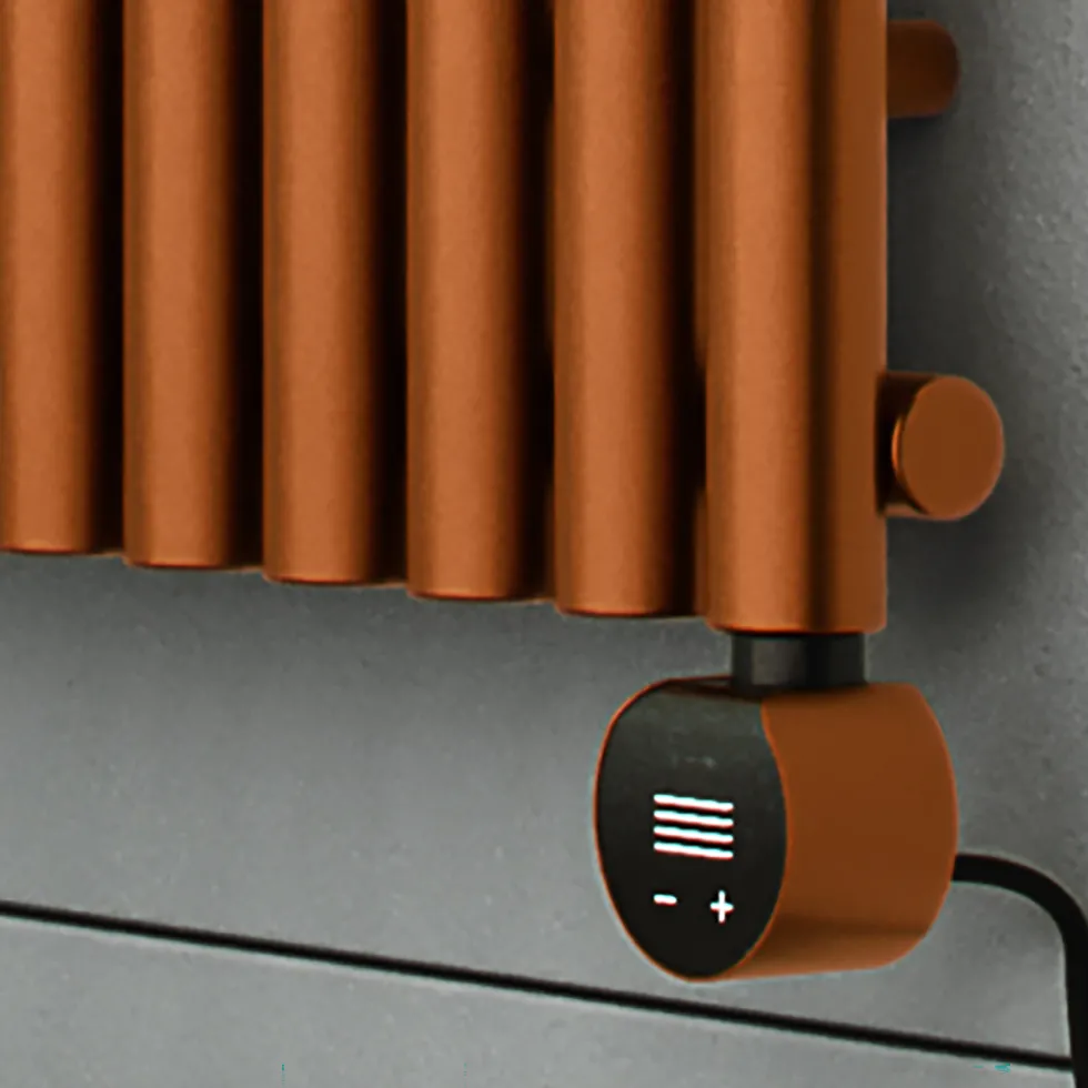 Terma Rolo Room E Single Panel 2000 x 590mm Electric Radiator with 1500W Wi-Fi Controlled VEO Heating Element