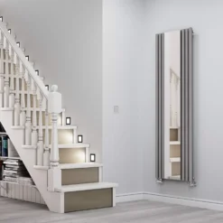 Terma Rolo Vertical Single Panel Mirror Radiator - 1800 x 590mm - 7 Colours