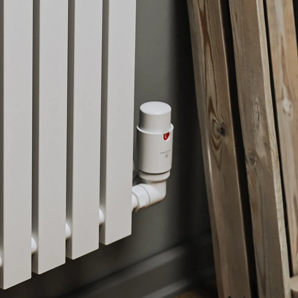Terma Vario Vision 3 Axis Thermostatic Corner Valves with Pipe Masking - Left or Right Hand