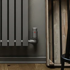 Terma Vario Vision 3 Axis Thermostatic Corner Valves with Pipe Masking - Left or Right Hand