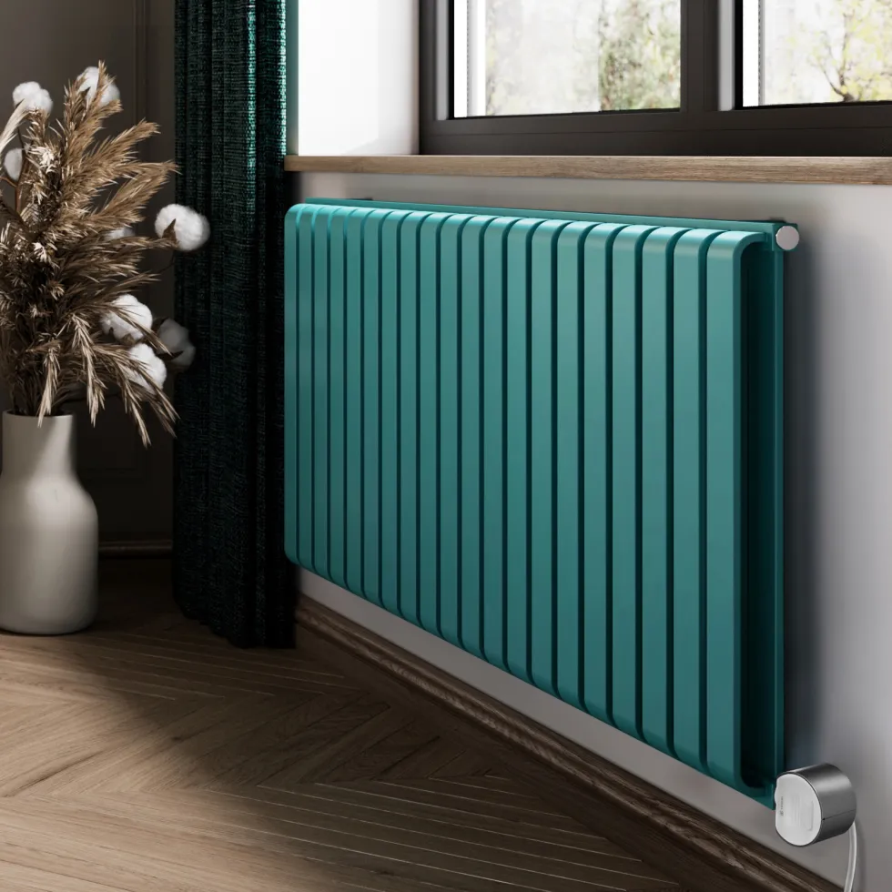 Terma Warp Room Double Panel 630 x 1305mm Electric Radiator with 1500W Wi-Fi Controlled VEO Heating Element