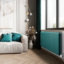 Terma Warp Room Double Panel 630 x 1305mm Electric Radiator with 1500W Wi-Fi Controlled VEO Heating Element