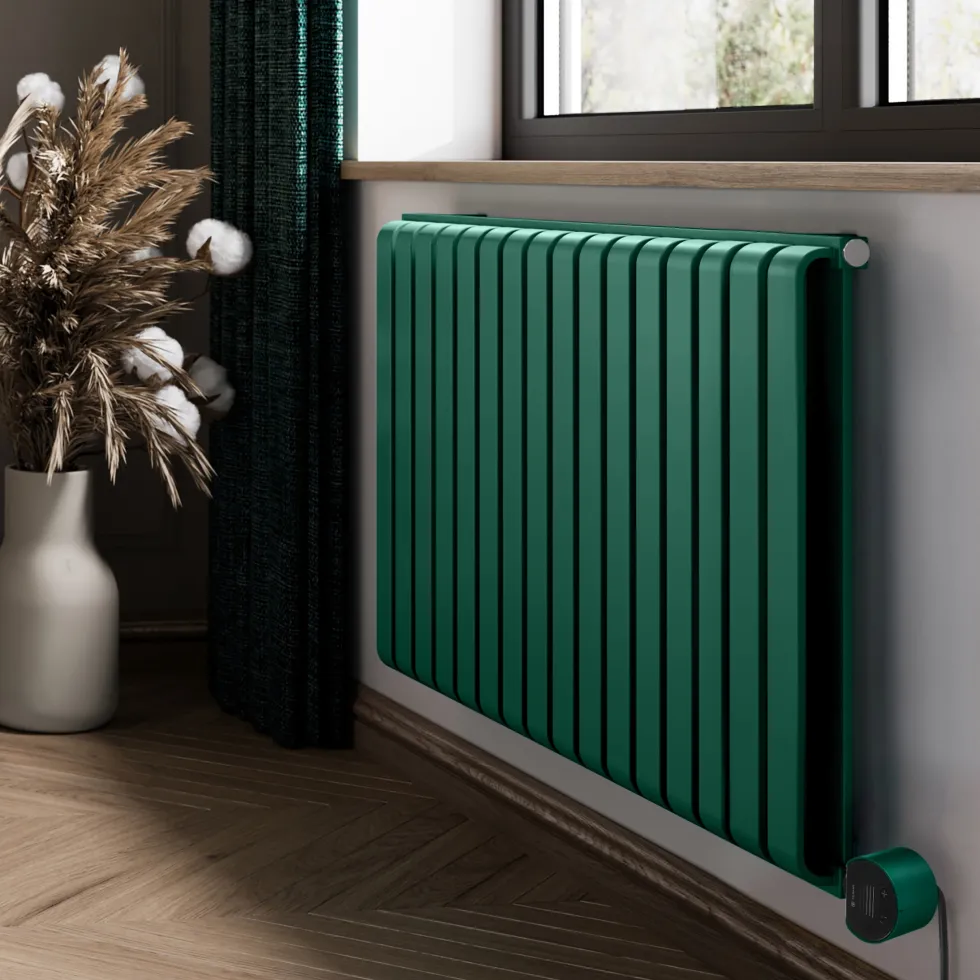 Terma Warp Room Double Panel 630 x 1045mm Electric Radiator with 1200W Wi-Fi Controlled VEO Heating Element