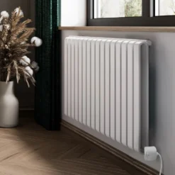 Terma Warp Room Double Panel 630 x 1045mm Electric Radiator with 1200W Wi-Fi Controlled VEO Heating Element