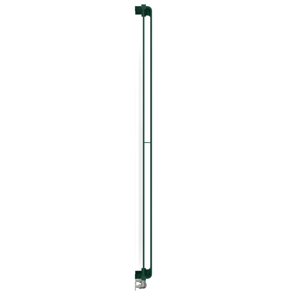 Terma Warp Room Matt Green Double Panel Vertical Radiator