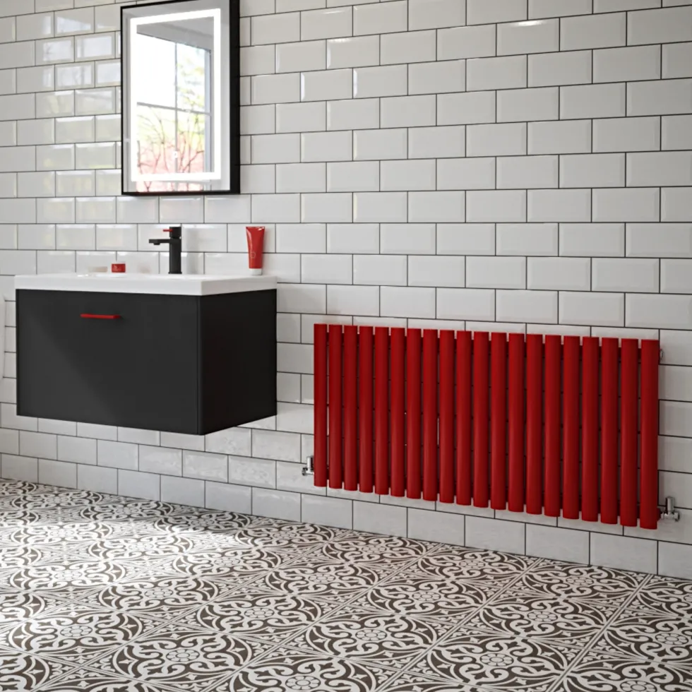The Tap Factory Vibrance Single Panel Horizontal Radiator 550 x 1180mm - 15 Colours Available