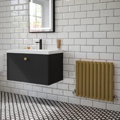 The Tap Factory Vibrance Single Panel Horizontal Radiator 550 x 590mm - 15 Colours Available