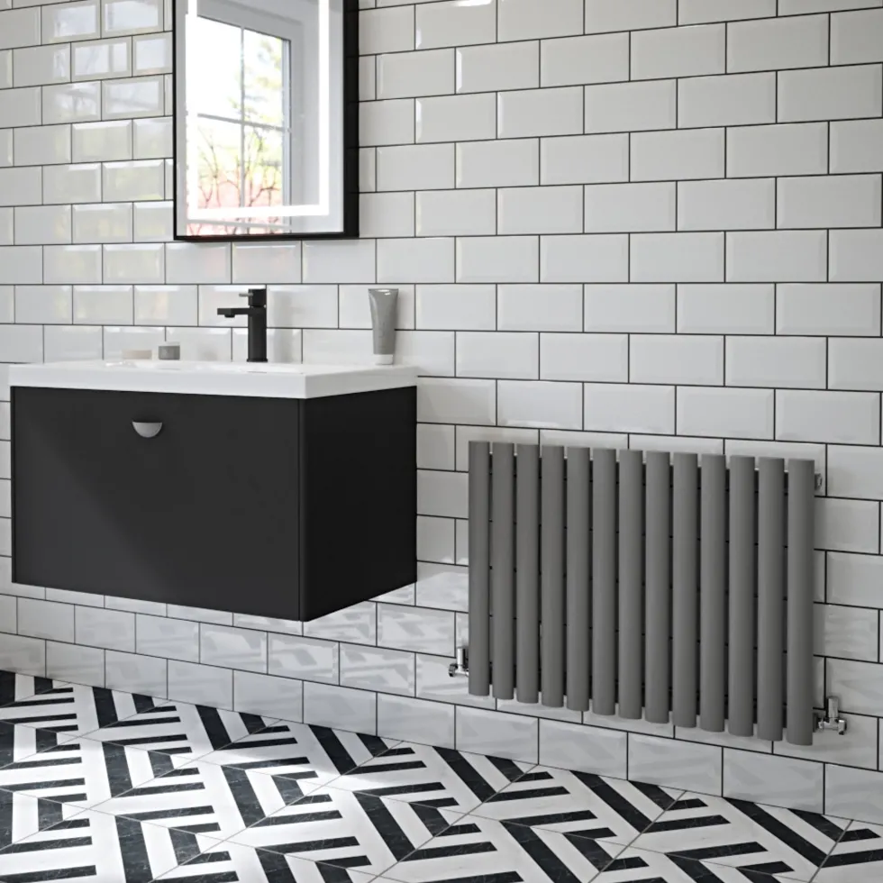 The Tap Factory Vibrance Single Panel Horizontal Radiator 550 x 826mm - 15 Colours Available