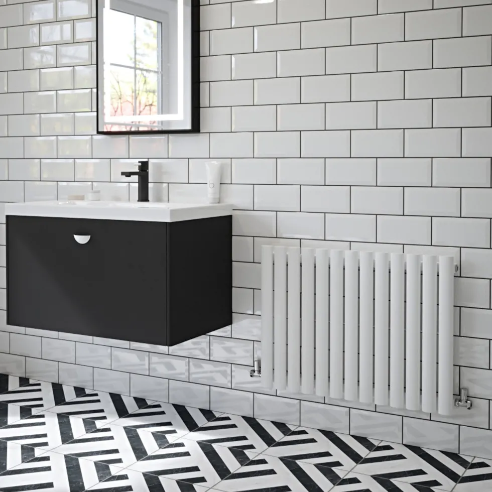 The Tap Factory Vibrance Single Panel Horizontal Radiator 550 x 826mm - 15 Colours Available