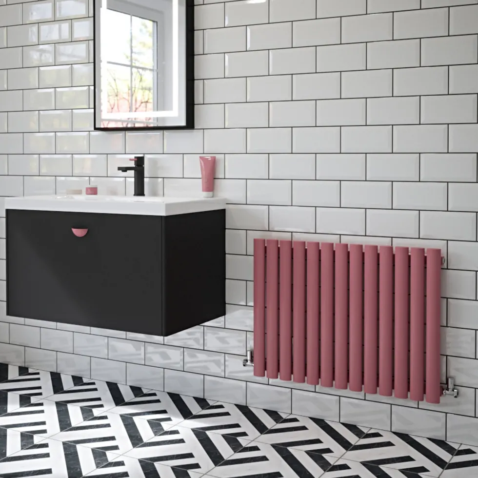 The Tap Factory Vibrance Single Panel Horizontal Radiator 550 x 826mm - 15 Colours Available