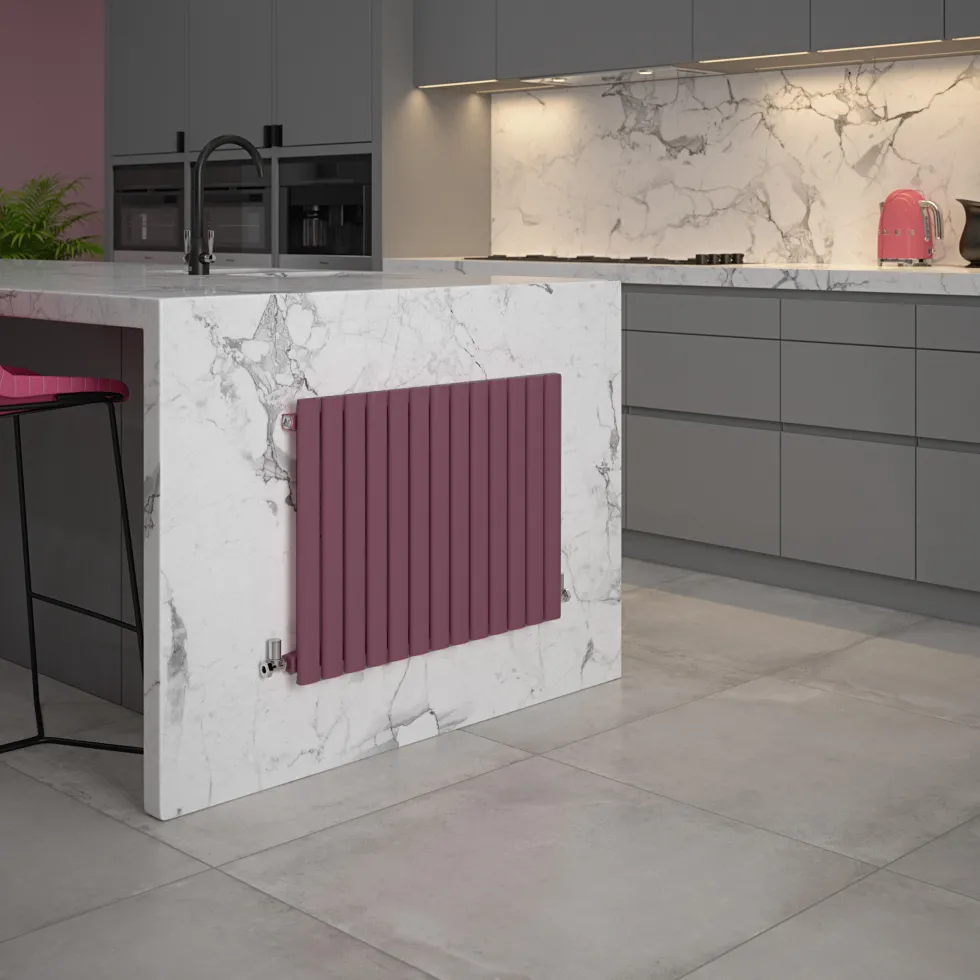 The Tap Factory Vibrance Single Panel Horizontal Radiator 550 x 826mm - 15 Colours Available
