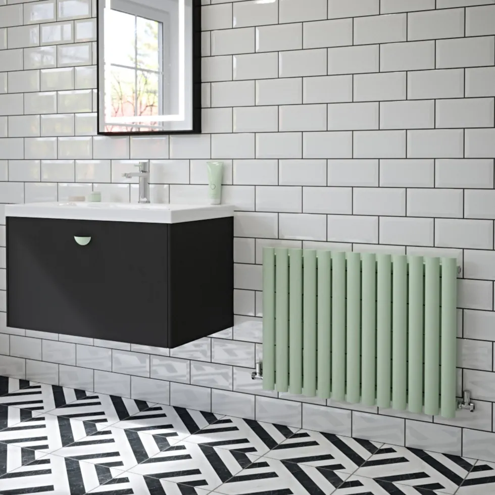 The Tap Factory Vibrance Single Panel Horizontal Radiator 550 x 826mm - 15 Colours Available