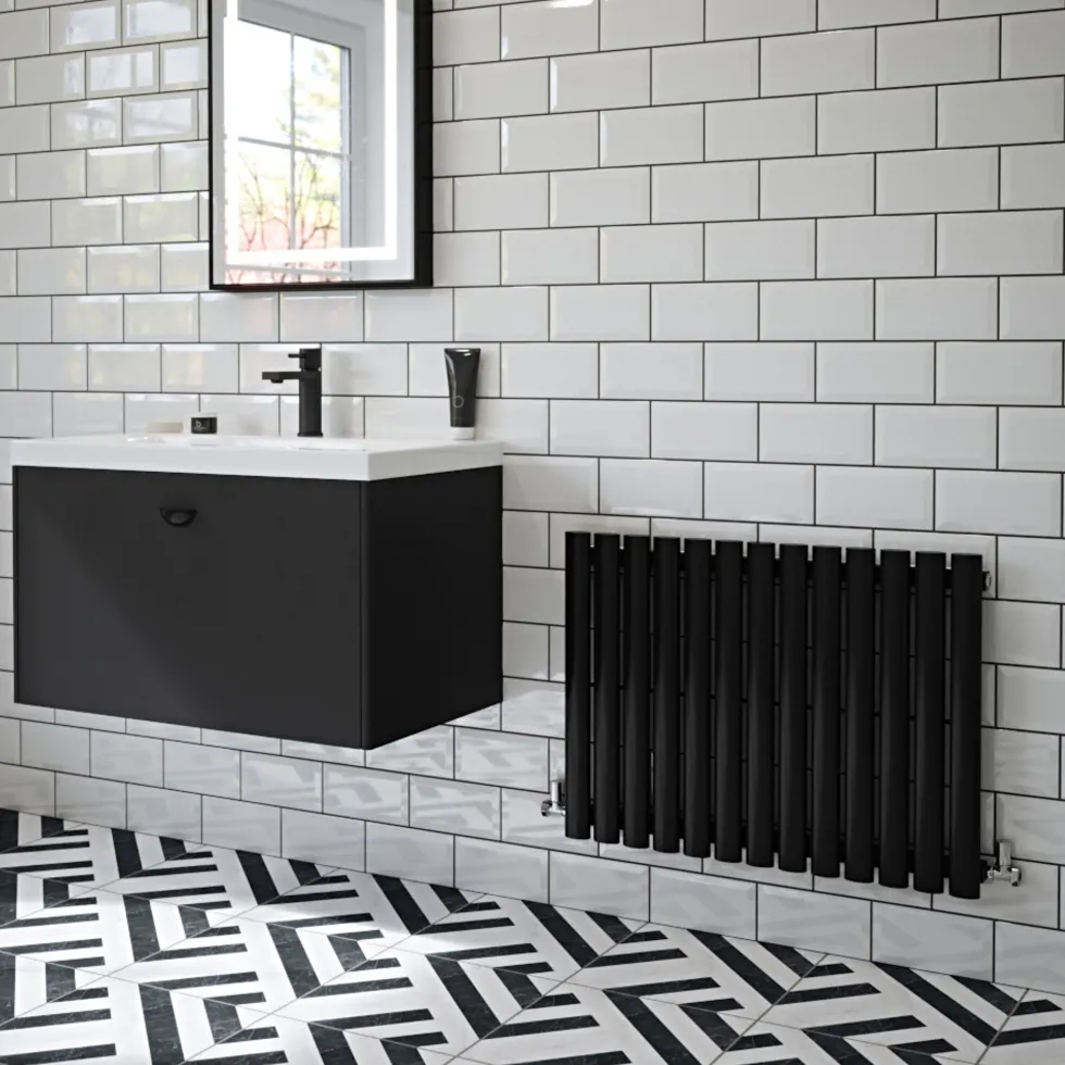 The Tap Factory Vibrance Single Panel Horizontal Radiator 550 x 826mm - 15 Colours Available